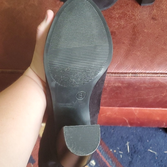 Target A+ Black Suede Boots - Picture 3 of 3